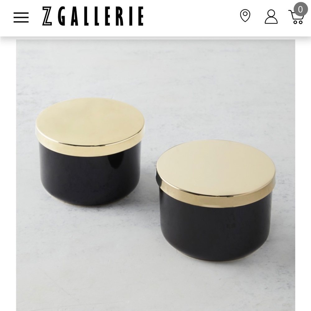 ZGallerie multi use storage duo